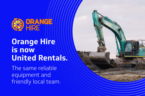 Orange Hire is now United Rentals