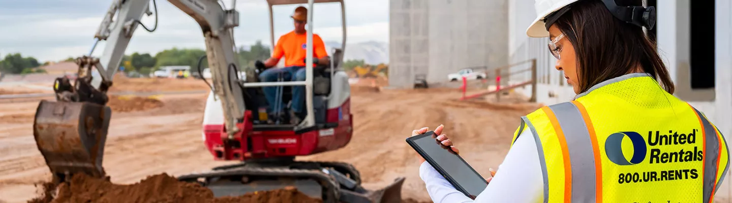 United Rentals Construction Site