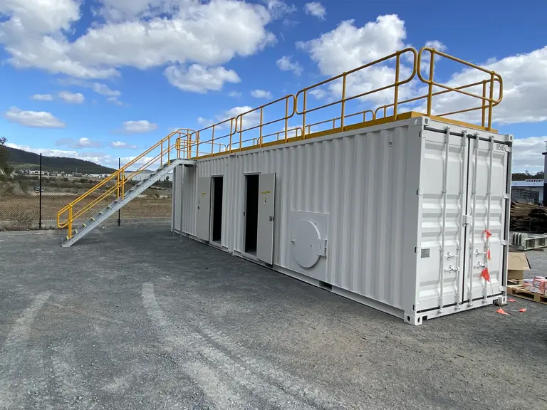 Training Facility Fitted with Handrails