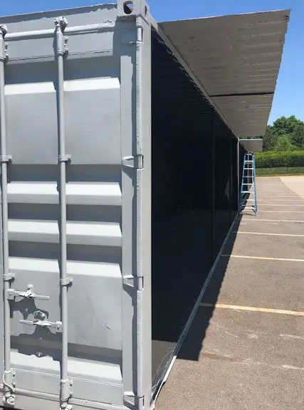 Modified container