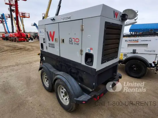 2019 Wacker Neuson G70 T4F Diesel Generator