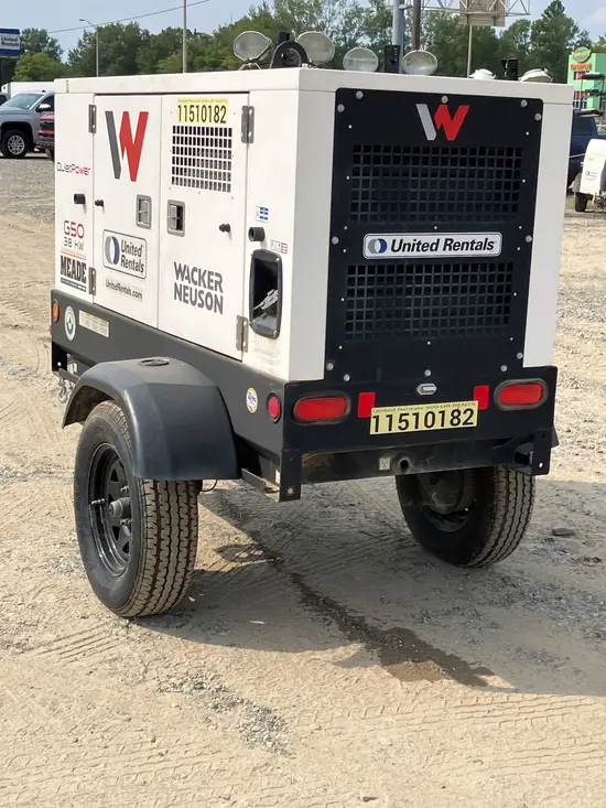 2022 Wacker Neuson G50 T4F Diesel Generator
