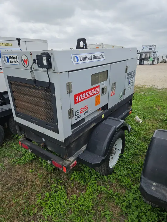 2019 Wacker Neuson G25 T4F Diesel Generator