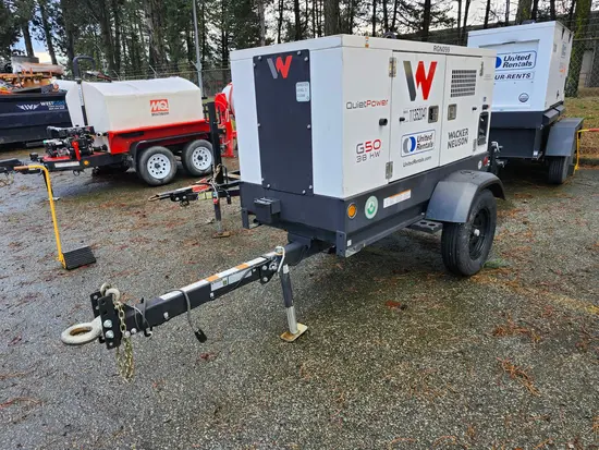 2021 Wacker Neuson G50 T4F Diesel Generator
