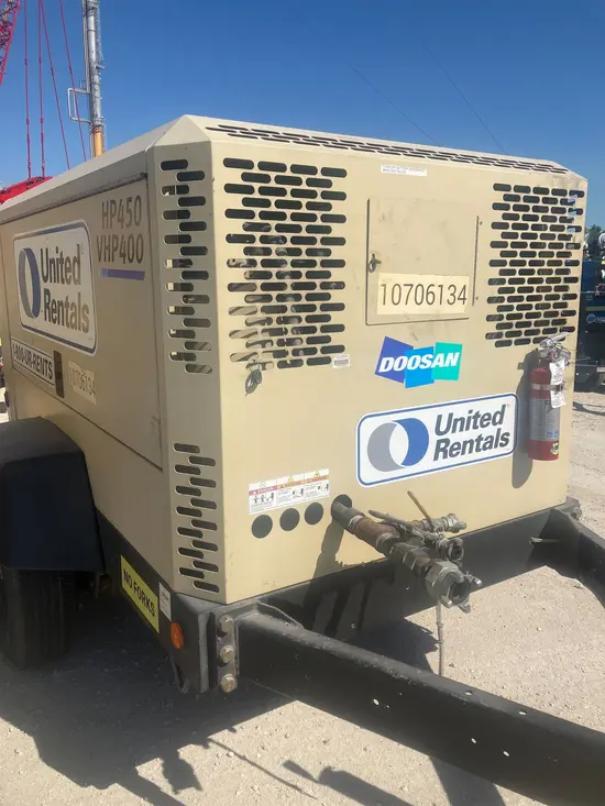 2018 Doosan HP450/VHP400WCU Air Compressor