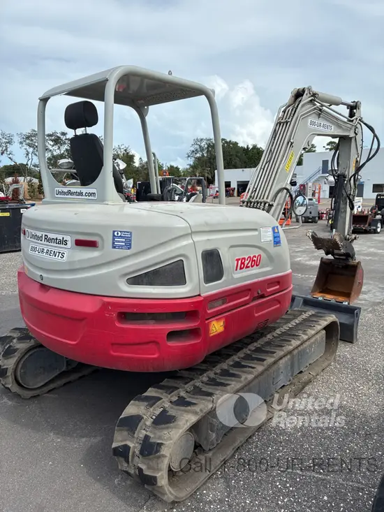 2021 Takeuchi TB260 Mini Excavator
