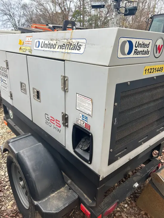 2021 Wacker Neuson G25 T4F Diesel Generator