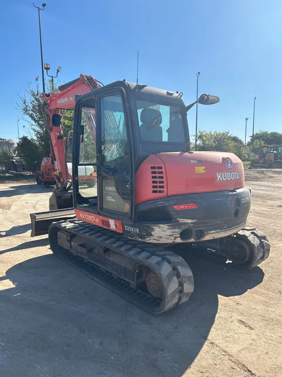 2019 Kubota KX080-4SR3A Mini Excavator