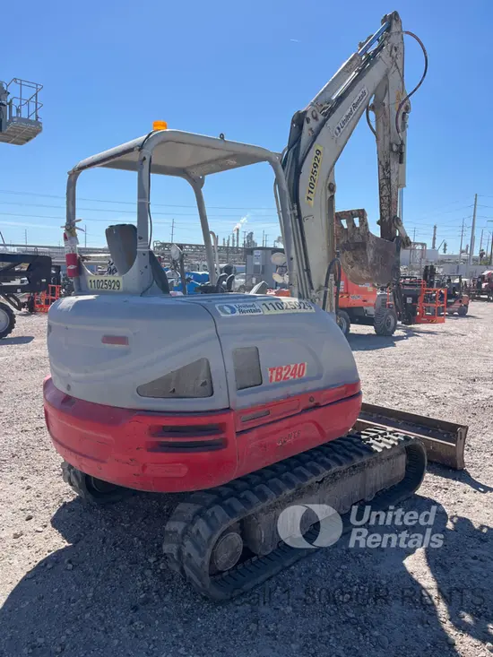 2019 Takeuchi TB240 Mini Excavator