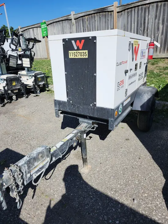 2022 Wacker Neuson G25 T4F Diesel Generator
