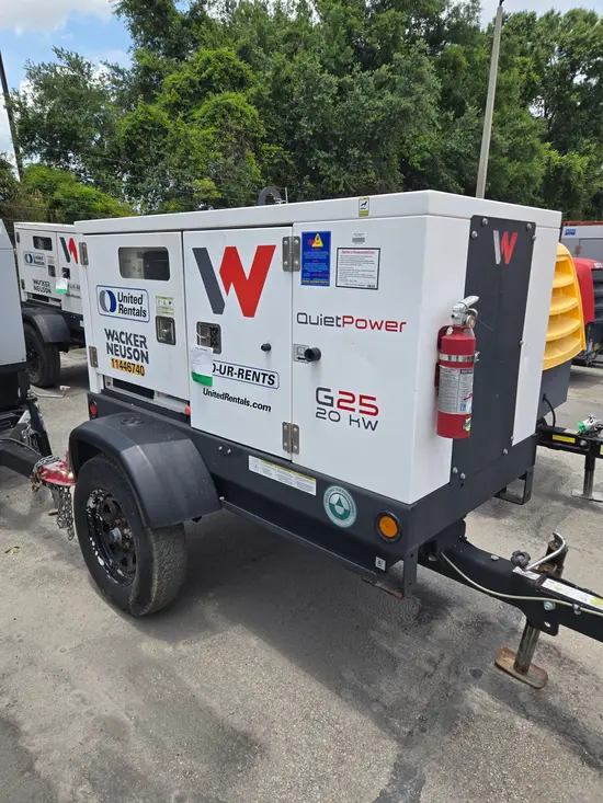 2022 Wacker Neuson G25 T4F Diesel Generator