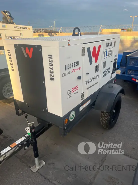 2021 Wacker Neuson G25 T4F Diesel Generator