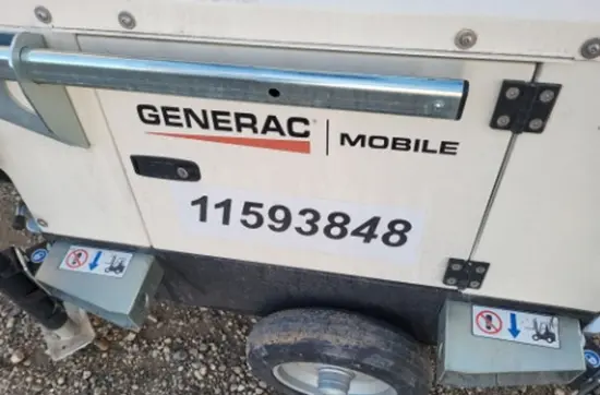 2023 Generac PLT240 Portable Light Tower