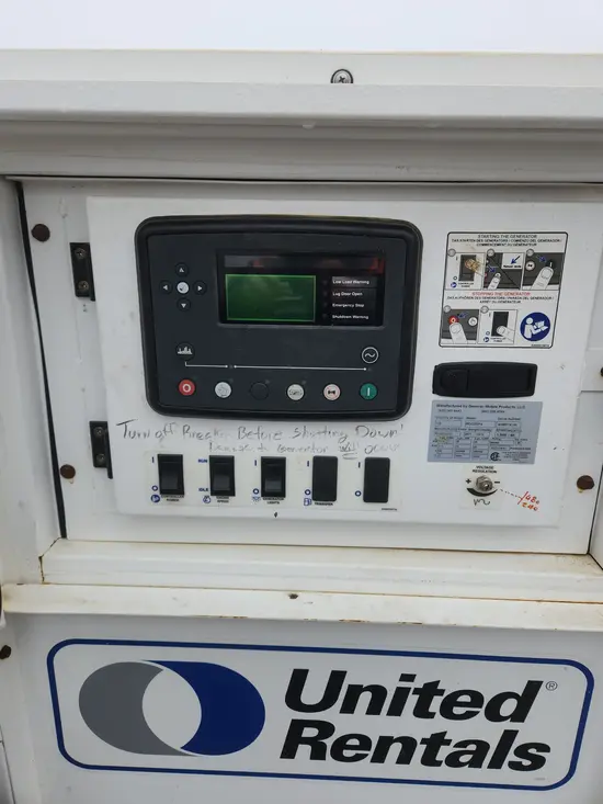 2021 Generac MDG25IF4 Diesel Generator