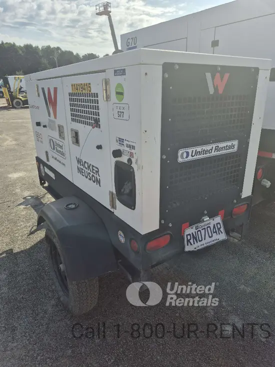 2022 Wacker Neuson G50 T4F Diesel Generator