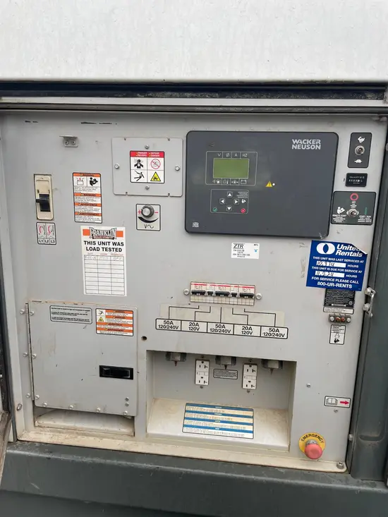 2015 Wacker Neuson G 50 Diesel Generator