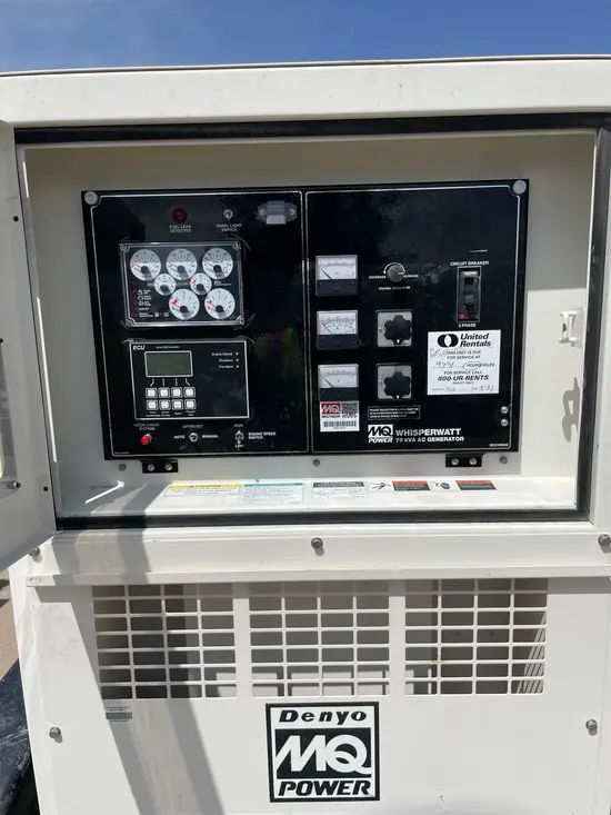 2021 Multiquip DCA70SSIU4F Diesel Generator