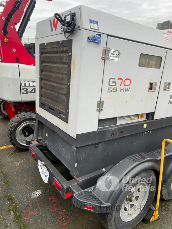 2019 Wacker Neuson G70 T4F Diesel Generator