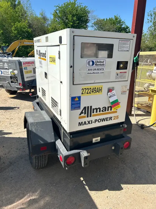 2021 Allmand MP25 Diesel Generator