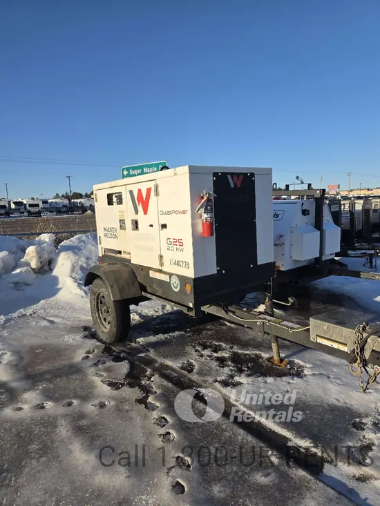 2022 Wacker Neuson G25 T4F Diesel Generator