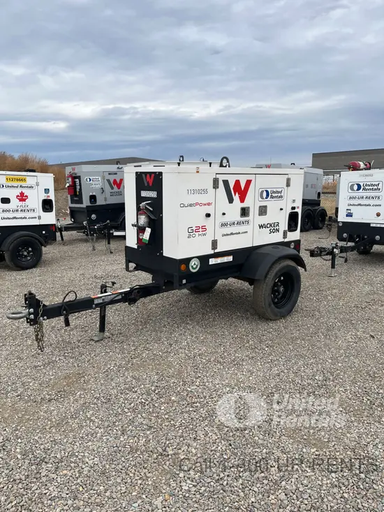 2021 Wacker Neuson G25 T4F Diesel Generator