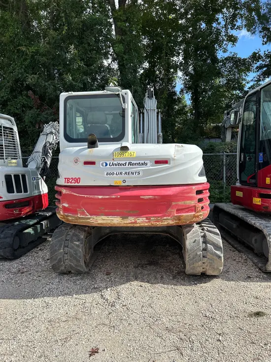2019 Takeuchi TB290C Mini Excavator
