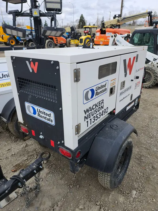 2022 Wacker Neuson G25 T4F Diesel Generator