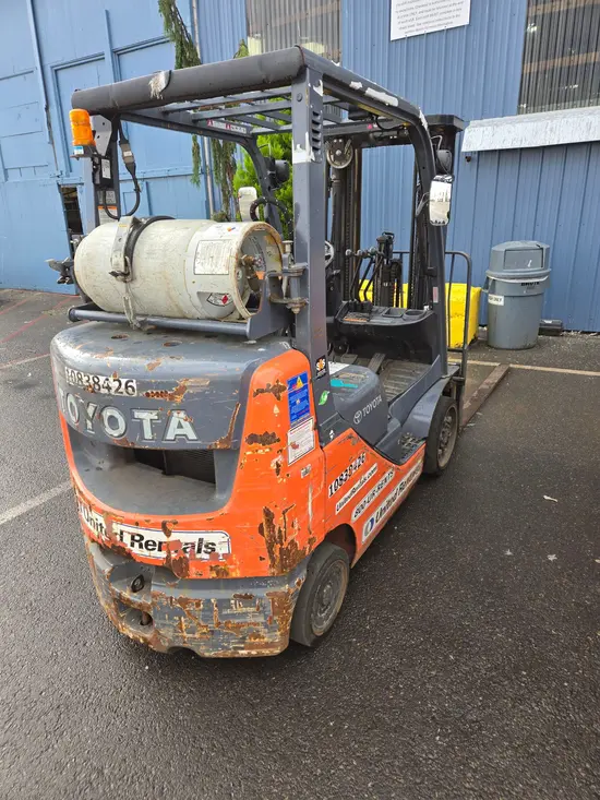 2018 Toyota 8FGU25 Warehouse Forklift