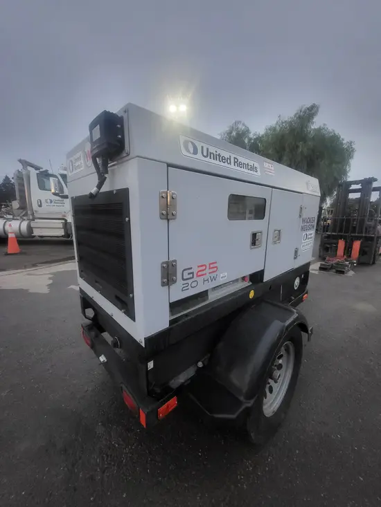 2021 Wacker Neuson G25 T4F Diesel Generator