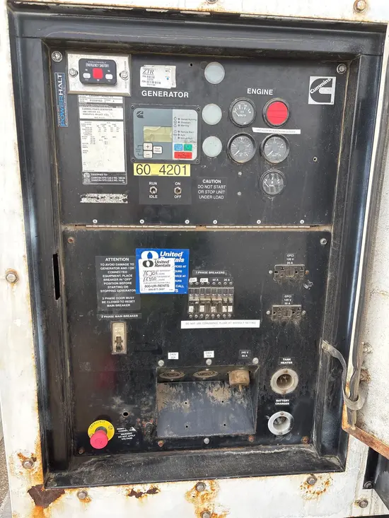2012 Cummins C60D6R Diesel Generator