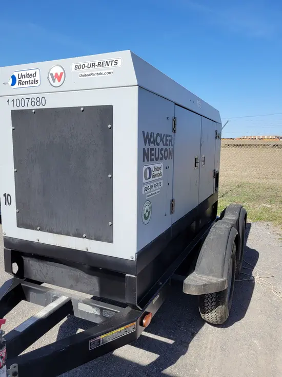 2019 Wacker Neuson G50 T4F Diesel Generator