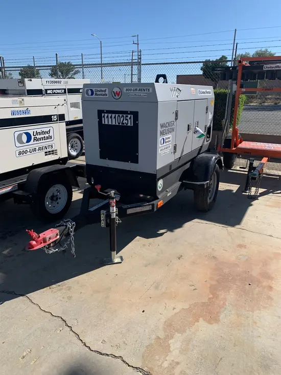 2020 Wacker Neuson G25 T4F Diesel Generator