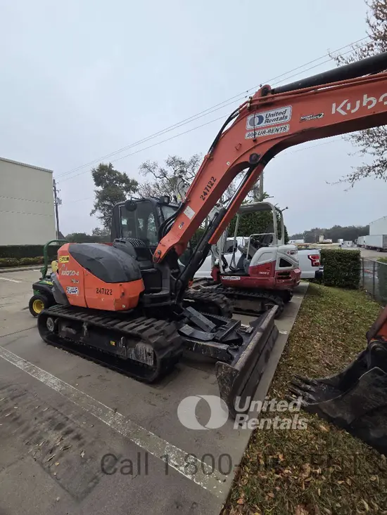 2020 Kubota KX080-4S Mini Excavator