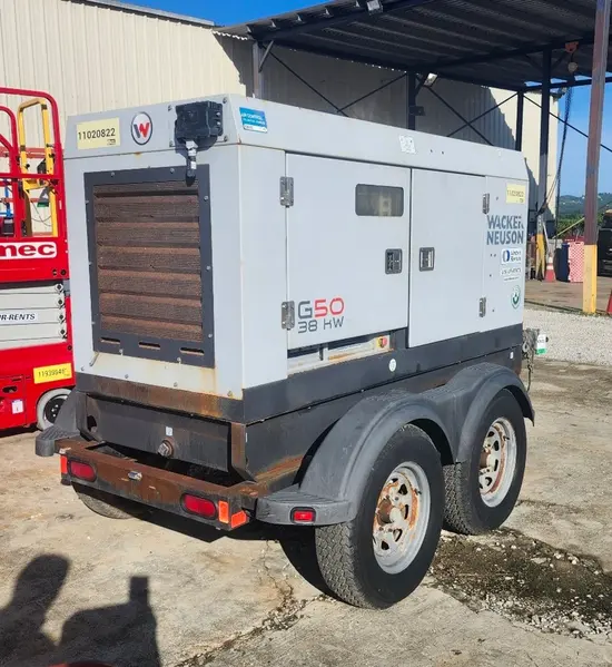 2019 Wacker Neuson G50 T4F Diesel Generator