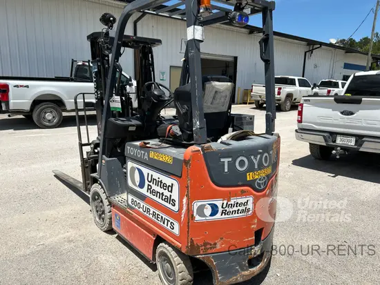 2019 Toyota 8FBCU25 Warehouse Forklift