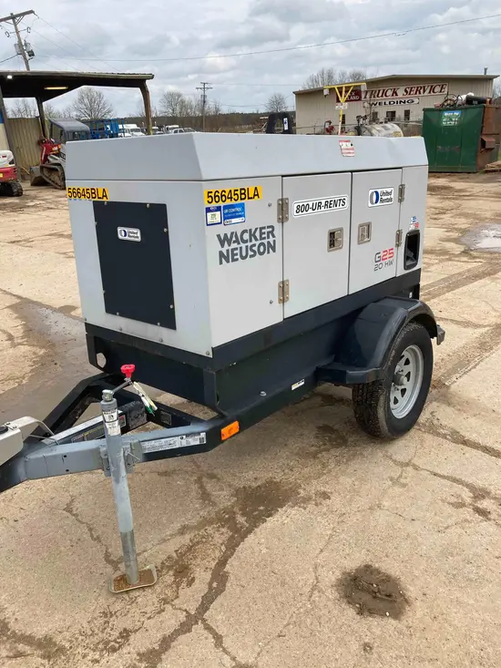2018 Wacker Neuson G 25 Diesel Generator