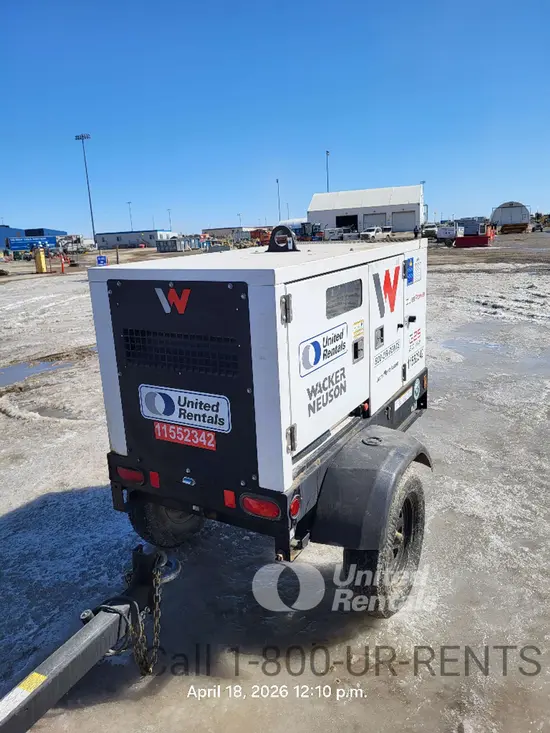 2022 Wacker Neuson G25 T4F Diesel Generator
