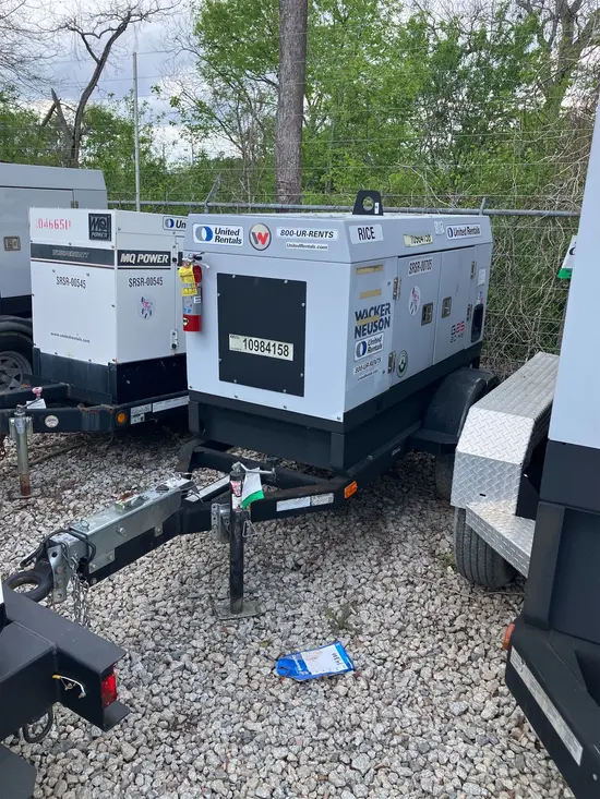 2019 Wacker Neuson G25 T4F Diesel Generator