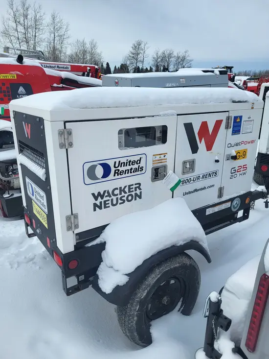 2022 Wacker Neuson G25 T4F Diesel Generator
