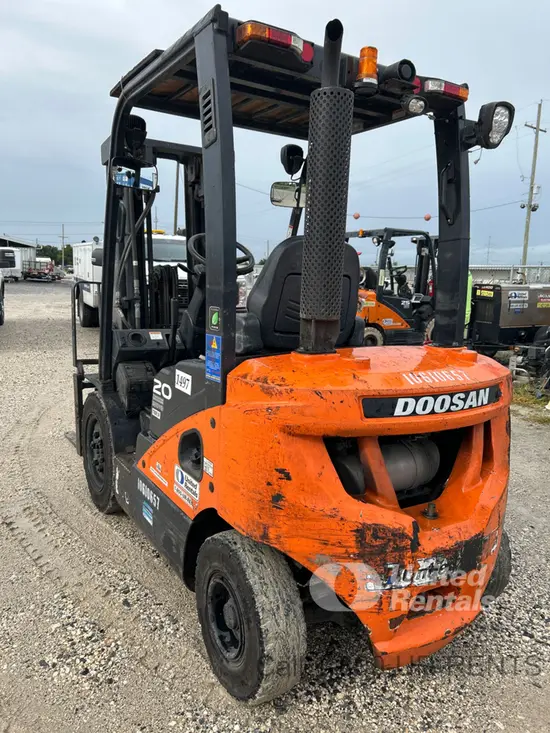 2017 Doosan D20S-7T4 Warehouse Forklift