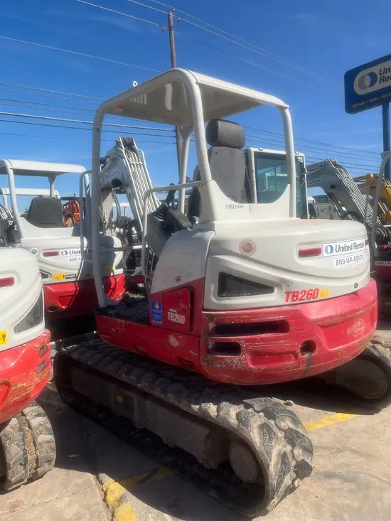 2019 Takeuchi TB260 Mini Excavator