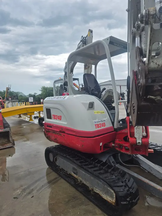 2021 Takeuchi TB240 Mini Excavator