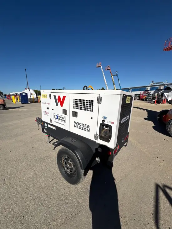 2022 Wacker Neuson G50 T4F Diesel Generator