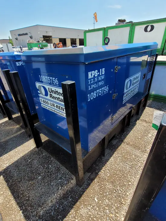 2018 Kustom Power Solutions 12.5KW LPG/NG Generator