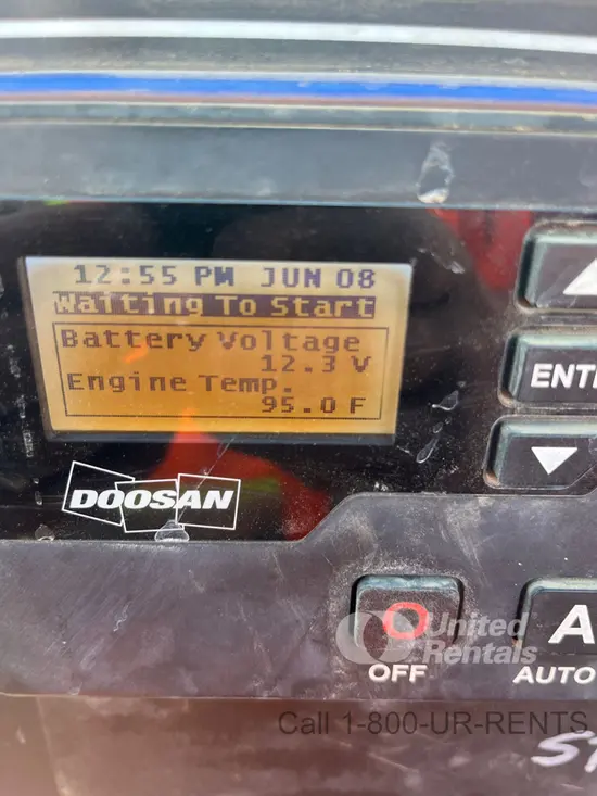 2018 Doosan G25WDO-T4F Diesel Generator