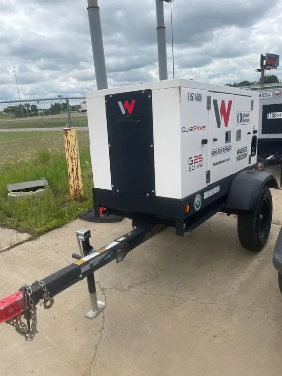 2022 Wacker Neuson G25 T4F Diesel Generator