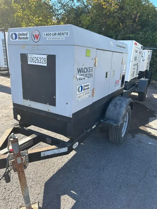 2017 Wacker Neuson G25 T4F Diesel Generator