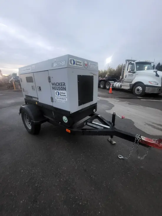 2021 Wacker Neuson G25 T4F Diesel Generator