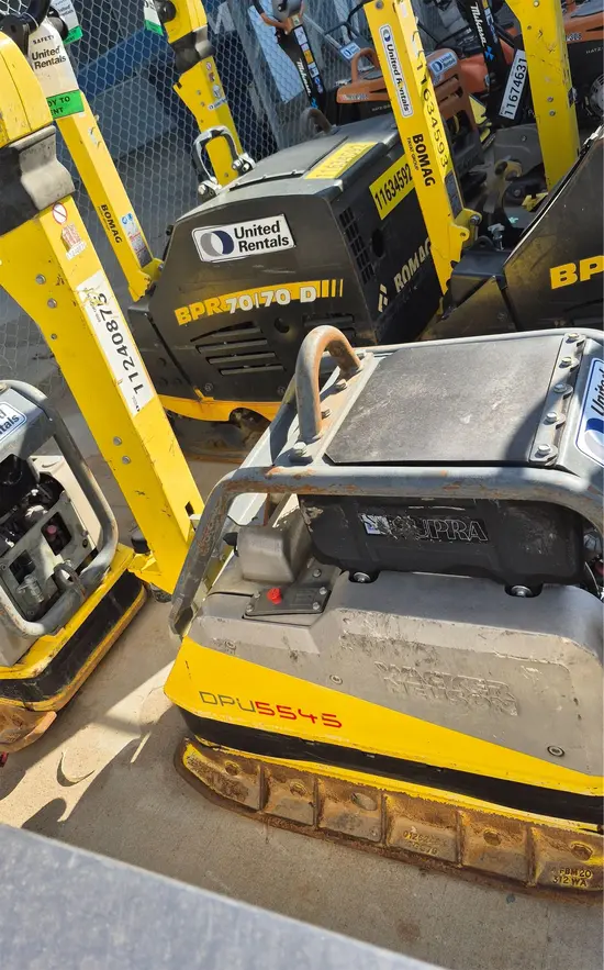 2021 Wacker Neuson DPU5545He Vibratory Plate Compactor