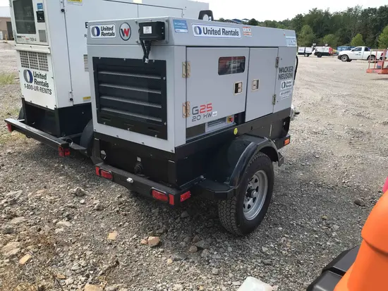 2019 Wacker Neuson G25 T4F Diesel Generator